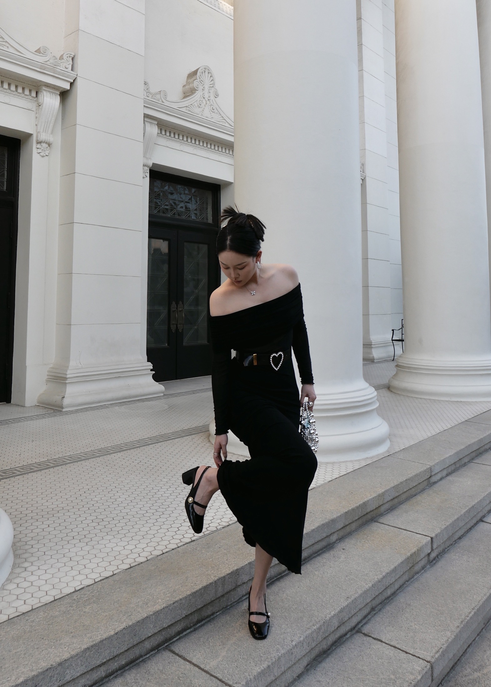 Charles and Keith column walk styling