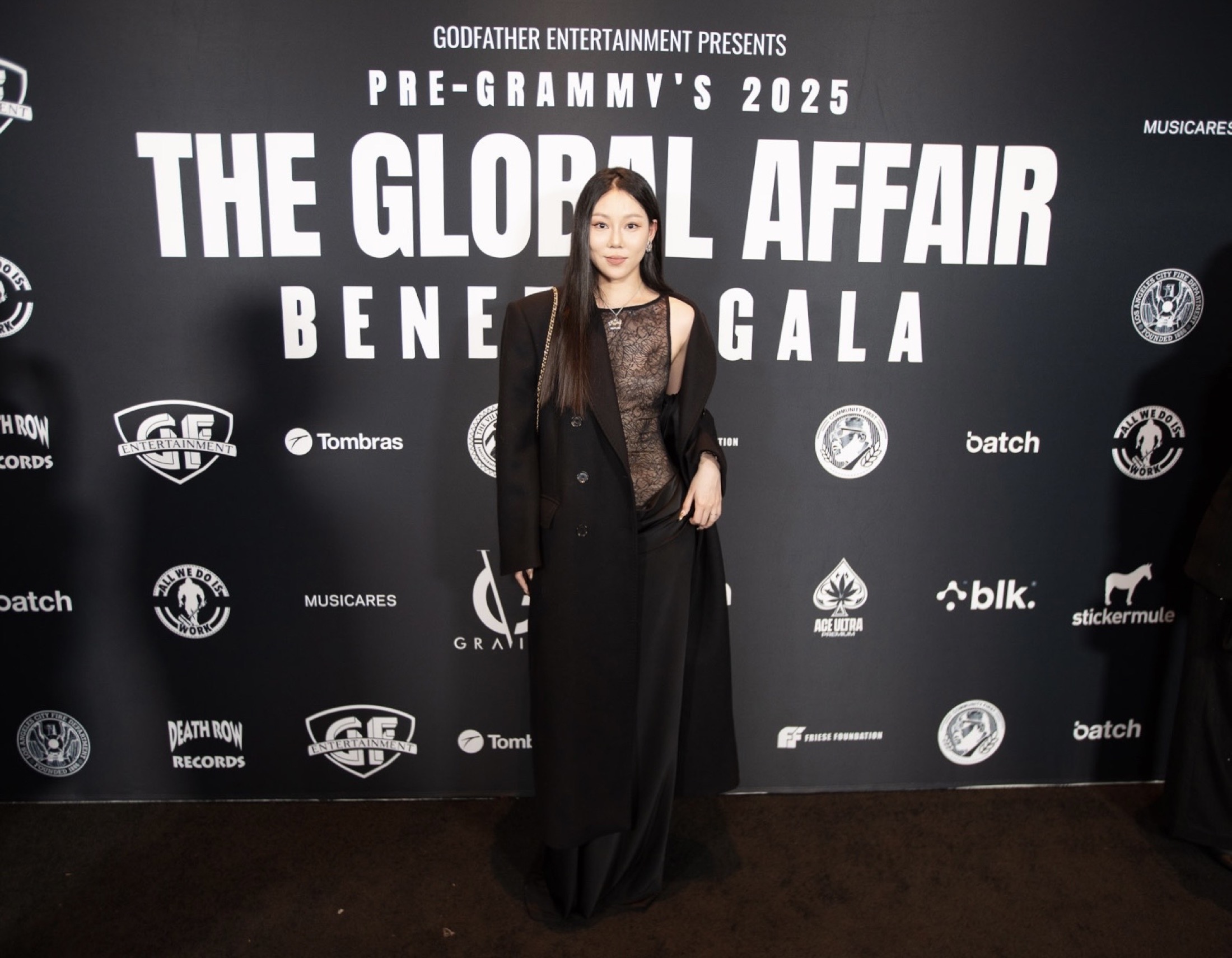Phoebe Liang at The Global Affair Benefit Gala Pre-Grammy's 2025